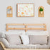Boho Shelf Wall Decor - Bohemian Floating Shelves for Nursery Bedroom Living Room Aesthetic Hanging Shelf Modern