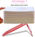 MerryNine 2pcs Metal Book Ends, Non Skid Heavy Bookends for Shelves, Telephone Booth Decorative Organizers (Red-2pcs)