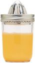 Jarware Stainless Steel Citrus Juicer Lid, Wide-Mouth, Metallic, Model 82654 for Mason Jars