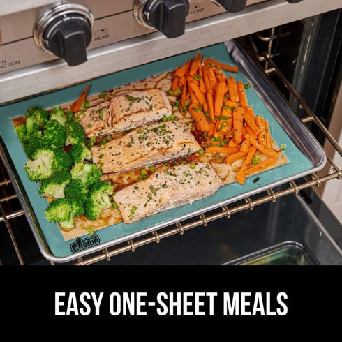 Gorilla Grip Reusable Silicone Baking Mat - 2 Pack BPA-Free Nonstick Liner for Oven Cookie Sheets