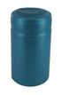 Metallic Light Blue PVC Shrink Capsules, 500 Count
