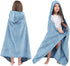 50"x30" 3-12 Hiturbo Kids Hooded Bath Towel: Soft Plush Pool Beach Fleece Towel Blanket - Toddler Towels Wrap for Boys