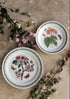 Portmeirion Botanic Garden 10.5-Inch Dinner Plate, Flowering Almond Design - Durable Earthenware Tableware