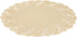 Juvale Round Paper Placemats & Doilies, 12-Inch Brown Paper Chargers for Dinner Plates and Tea Party