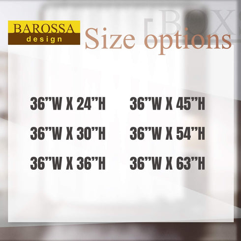 Barossa Design Waffle Weave Half Window Tier Curtains, 36 inch Length for Small Bathroom, Set of 2, White