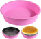 Cheesecake Pan Protector for 9, 9.5, 10 Inch Round Springform Pan, Silicone Water Bath Pan for Baking Accessories