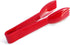 New Star Foodservice 35605 Utility Tong, High Heat Plastic, Straight Edge, 6 Inch, Set of 12, Red by New Star Foodservice