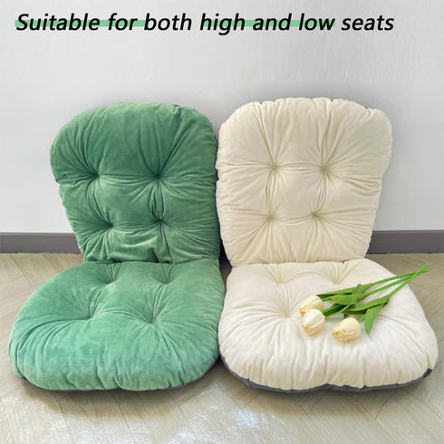 Gujuja High Back Rocking Chair Cushion with Back Support - Plush Office Seat Cushion for Relax and Lazy Buttocks