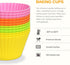 Extra Large Silicone Cupcake Baking Cups, 12 Pack, 3.54 Inch Reusable Muffin Liners, Easy to Clean for Cupcake, Muffin