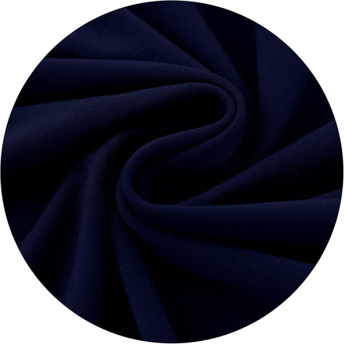 DIVA EN CAMINO DEC Office Chair Cover - Stretchable Universal Computer Chair Covering, Durable Zipper, Navy