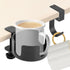 Desk Cup Holder Clamp - Large Anti-Spill Drink Holder, Easy Install for Coffee Mugs, Water Cups