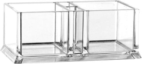Transparent Tea Box, Clear Organizer for Tea Bags, Coffee, Sugar, Storage Bin for Kitchen Pantry Cabinets and