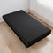Cot Sheets 30" x 80", Fitted Mattress Sheet for Narrow Twin, Camping Cot, Super Soft Microfiber, Black