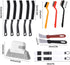 SzGnays 13pcs 2 1 Household Cleaning Tools in Groove Cleaning Brush Window Track Cleaning Tools Hard Bristle Crevice