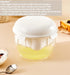 Generic (1.5QT) (600g) 7.8*7.8*6.1in, Greek Yogurt Strainer with Lid.Yogurt Filter with Ultra Fine Mesh,to Makes small