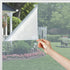 Volcanics One Way Window Privacy Film, Sun Blocking Reflective Solar Tint, 17.5 x 78.7 Inches, Silver