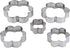 Santa Barbara Design Studio Baking Kits Cookie Cutter Gift Book Box, 5-Pieces, Flowers