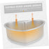 2pcs Heart Shaped Cake Mold Set - Aluminum Alloy Baking Molds for Mousse, Casserole, and Sandwich Loaf Cakes
