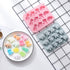 2 Pack Cute Dinosaur Silicone Molds, 12 Cavity 3D Dinosaur Themed Baking Mould Tray for Chocolate Cake Dessert
