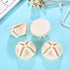 32 Pieces Cube Connectors for Plastic Storage Wire Cube Organizer, ABS Connectors for Modular Closet Storage (White)