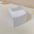 HOMOTEK 2 Pack Tissue Box Cover, Square PU Leather Tissue Holder, Decorative Facial Tissue Cube Paper Organizer for