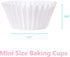 LotFancy 500pcs Mini Cupcake Liners, White Muffin Liners, No Smell, Greaseproof Paper Baking Cups, Small Cupcake Wrappers for Birthday Holidays, Bottom 1.25 inch Width by LotFancy
