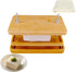 Glowgath Tofu Press,Large Bamboo Tofu Press with Tofu Strainer,Drip Tray and Cheesecloth, BPA Free,Easy to Clean,Easily