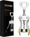 Beneno Wine Opener, Zinc Alloy Premium Wing Corkscrew with Multifunctional Bottles Opener, Upgrade Green