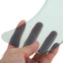 Garneck 14 Inch Standing Fan Blades, Five Blade Plastic Fan Blades with Nut Cover, Universal Replacement Blades for