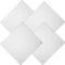 Trolleyshop 4pcs Dryer Vent Grill Bird Guards, Bathroom Exhaust Vent Covers, Customized Size Inserts