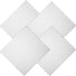 Trolleyshop 4pcs Dryer Vent Grill Bird Guards, Bathroom Exhaust Vent Covers, Customized Size Inserts