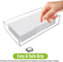 Acrylic Guest Towel Napkin Holder,Clear Bathroom Paper Hand Towels Storage Tray,Disposable Towel Holder
