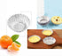 Non-Stick Egg Tart Molds, Carbon Steel Mini Baking Cup, Reusable Round Muffin Cups for Pies, Desserts