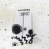 Honbay 2PCS Mini Cute Ceramic Cat Spoon, Hangable Tea Spoon, Cartoon Animals Coffee Spoon (Black)