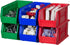 30230 10.5 5.5 5"H, 12-Pack Akro-Mils AkroBins Plastic Storage Bins, Space-Saving Stackable Bins for Garage, Pantry