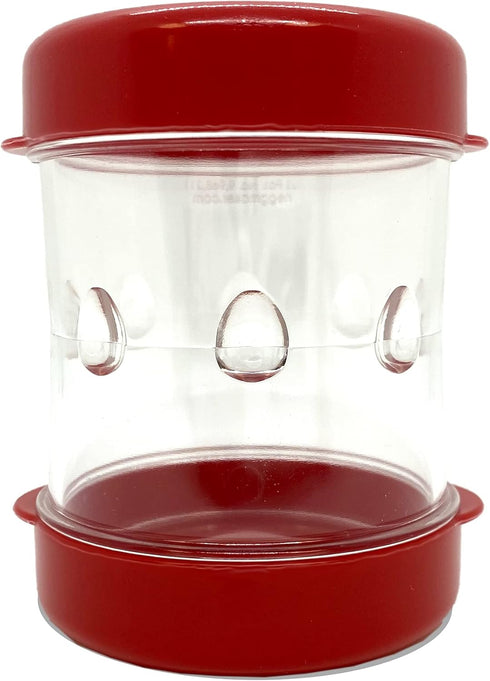 The Negg Boiled Egg Peeler, Red