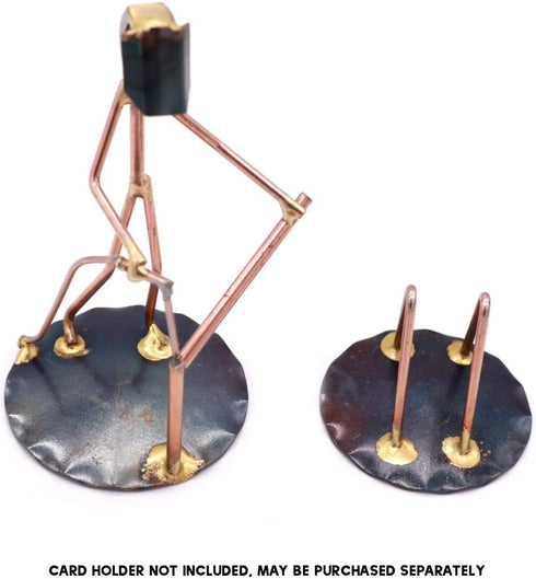 Welder Collectible Handmade Metal Art Figurine, Desk Accessories, Office Décor, Construction Worker Gift