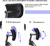 Black Mesh Office Chair Headrest Attachment, Adjustable Height Angle Head Support Cushion for Ergonomic Office Chair