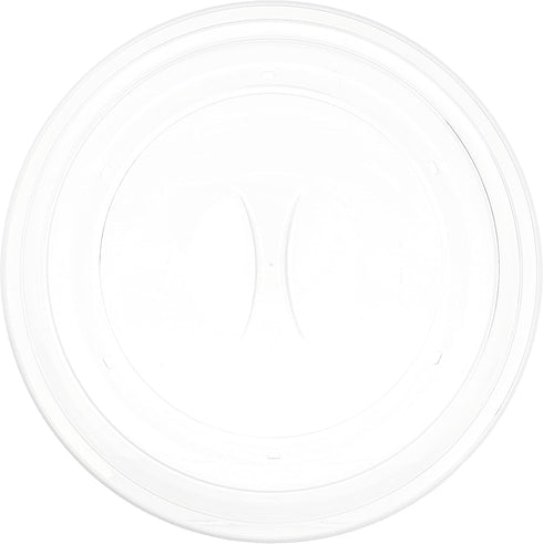 Nordic Ware BPA-free Melamine Free Plastic Splatter Microwave Cover, 10-Inch, Set of 2, Clear