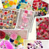 Set of 20 Paper Pom Poms Color Tissue Flowers Hanging Fans for Celebration Wedding Birthday Party Halloween Christmas