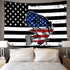 F-FUN SOUL Bass Fishing Tapestry, Large 80x60in Soft Flannel Wall Hanging for Living Room Bedroom Decor GTZYFS1306