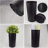 Universal Knife Block without Knives, Multi-Functional Resin Round Knife Holder with Unique Design for Easy Cleaning