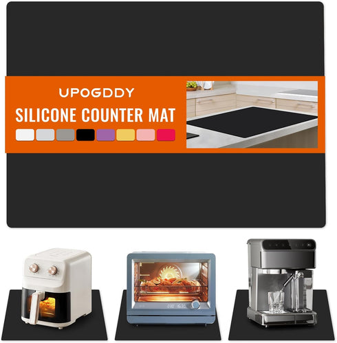 Silicone Mat for Counter, Non-slip Countertop Protector, Silicon Coffee Table Mat, Strain