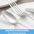 Teaspoon Set - 16 Piece 6.7" Premium Stainless Steel Tea Spoons, Durable Kitchen Dessert Spoon Set, Mirror Finish