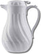 Tablecraft 64 Ounce Insulated Coffee Server, Tea and Hot Water Beverage Dispenser, Swirl Thermal Triple Wall, BPA Free,