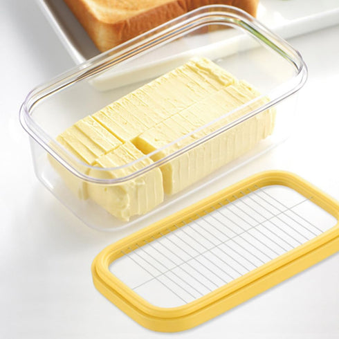Butter Slicer Cutter,Butter Dish with Lid, Butter Slicer Cutter and Keeper Butter Slicer Container Easy Storage