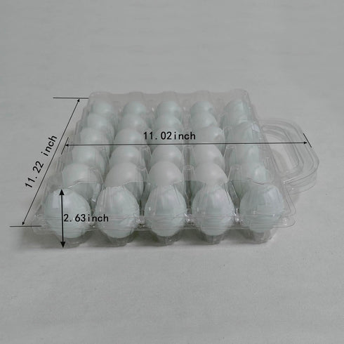 30 Pack Kitchens(5 6) Portable Egg Cartons,Reusable clear egg carton cheap bulk, Suitable For Storing Egg in Farmers