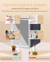 Mini Fridge for Skincare, 4L/6Can with Dimmable LED Light Mirror, Portable Cooler & Warmer for Bedroom, Office, Car,