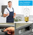 Light Bulb for Whirlpool Microwave, Fits Whirlpool Maytag GE Amana Over The Range Hood, Dimmable 125V 40W