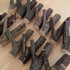 4Pcs 2cm-3cm Real Wood Tree Branch Wall Hook, Farmhouse Rustic Decorative Wooden with Bark Trunk Thickness with Screw